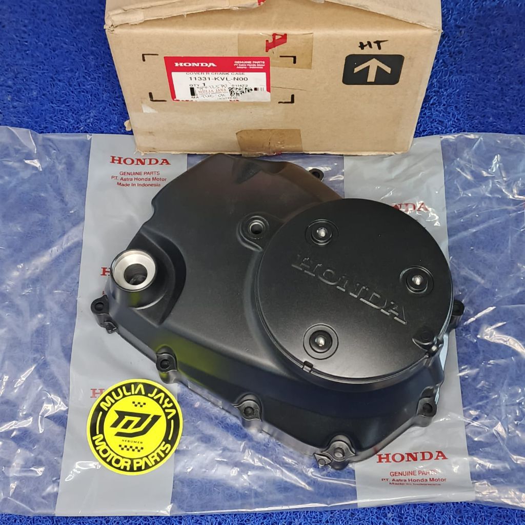 BAK BLOK KOPLING COPLING ATAU COVER R CRANK CASE HONDA SUPRA X 125 NEW BETMEN 2007 8 9 10 11 ORIGINA