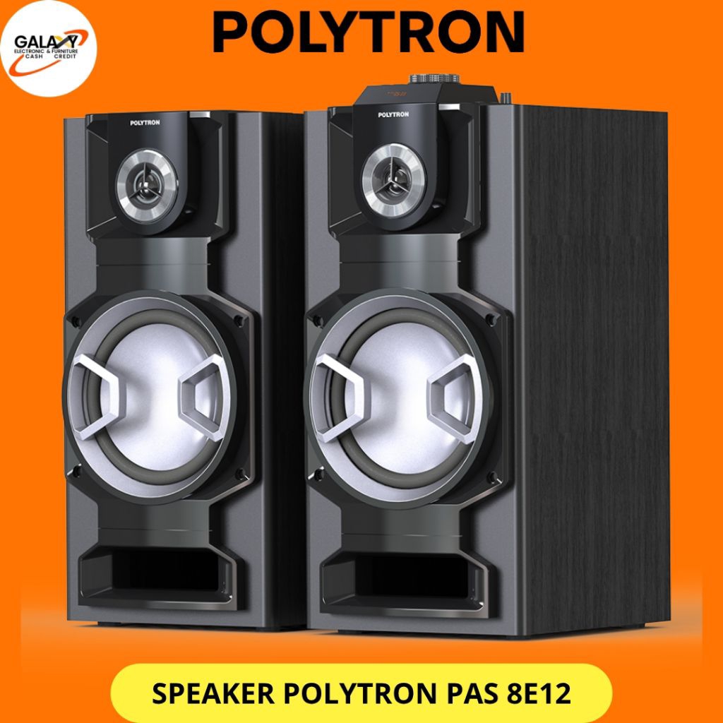 POLYTRON Speaker Aktif Polytron PAS 8E12  Speaker Bluetooth 8 inch