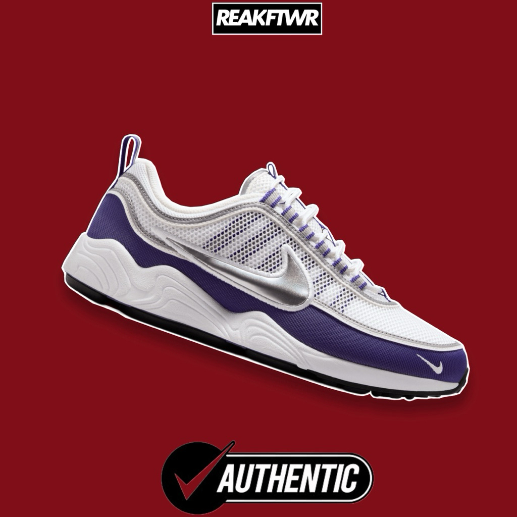 Nike Air Zoom Spiridon SP Deep Royal Yellow | Sepatu Running Retro Y2K Stylish & Nyaman 100% Origina