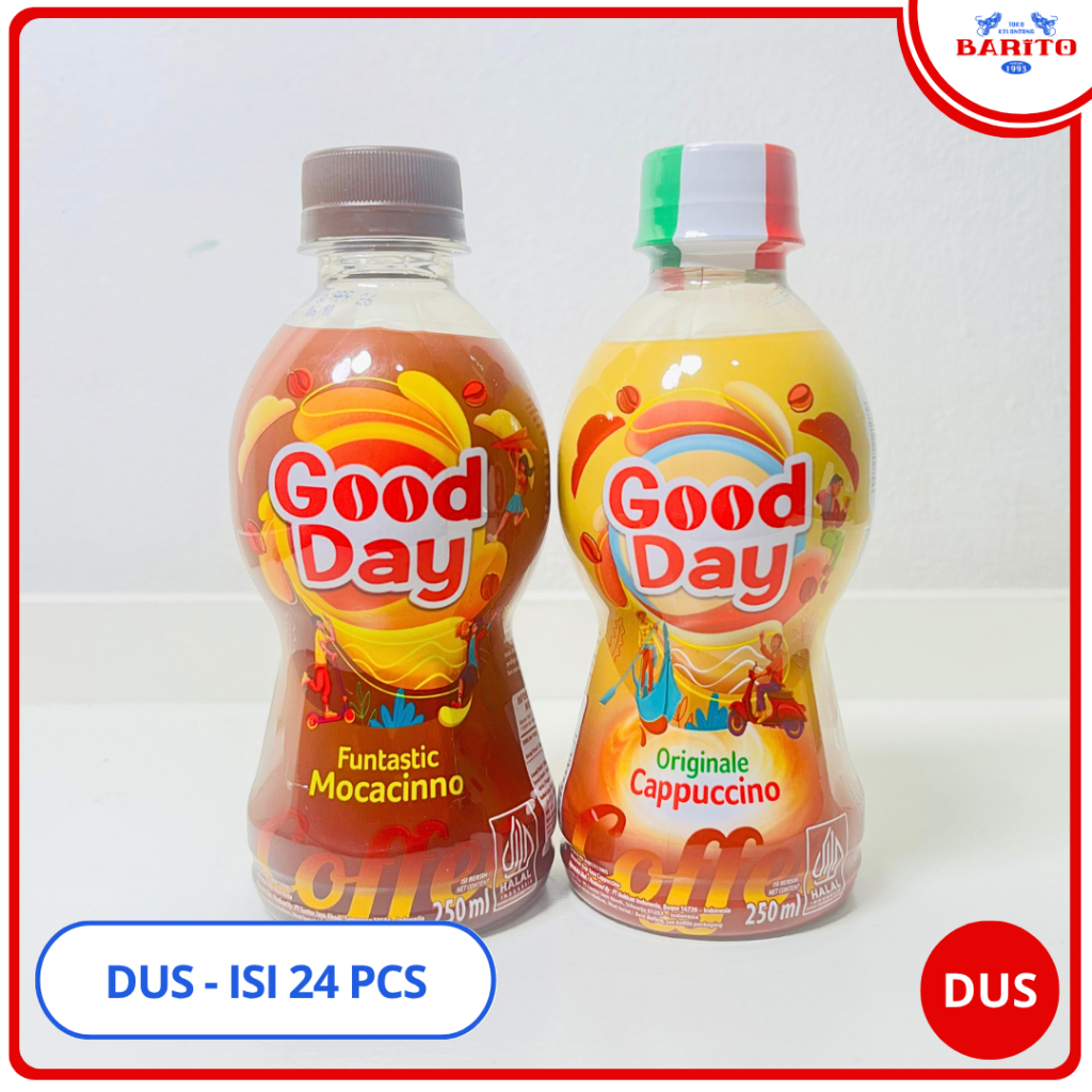 

[DUS/KARTON] Good Day Botol 250ml Isi 24pcs