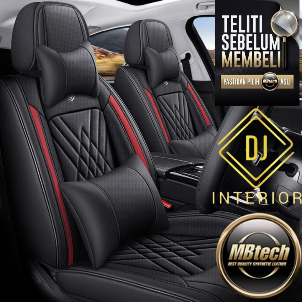 sarung jok mbtech mobilio full semua jok depan tengah belakang