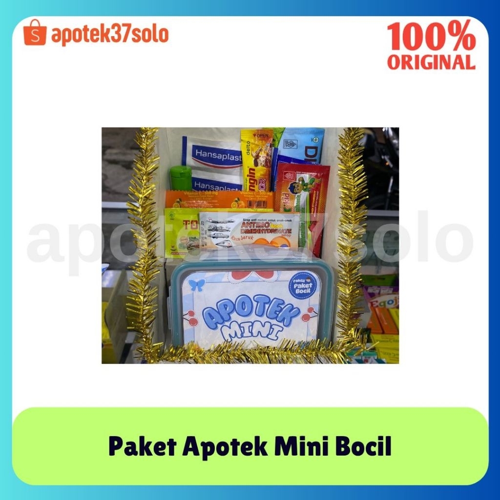 

Bekal Sehat Murah Apotek Mini Bocil
