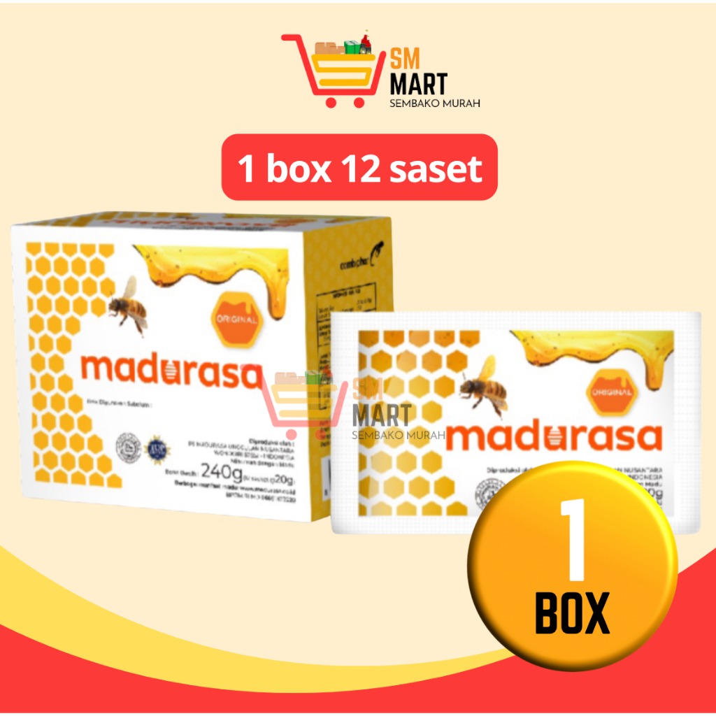 

[1 BOX] MADURASA 1 BOX ISI 12 SASET MADURASA SACHET