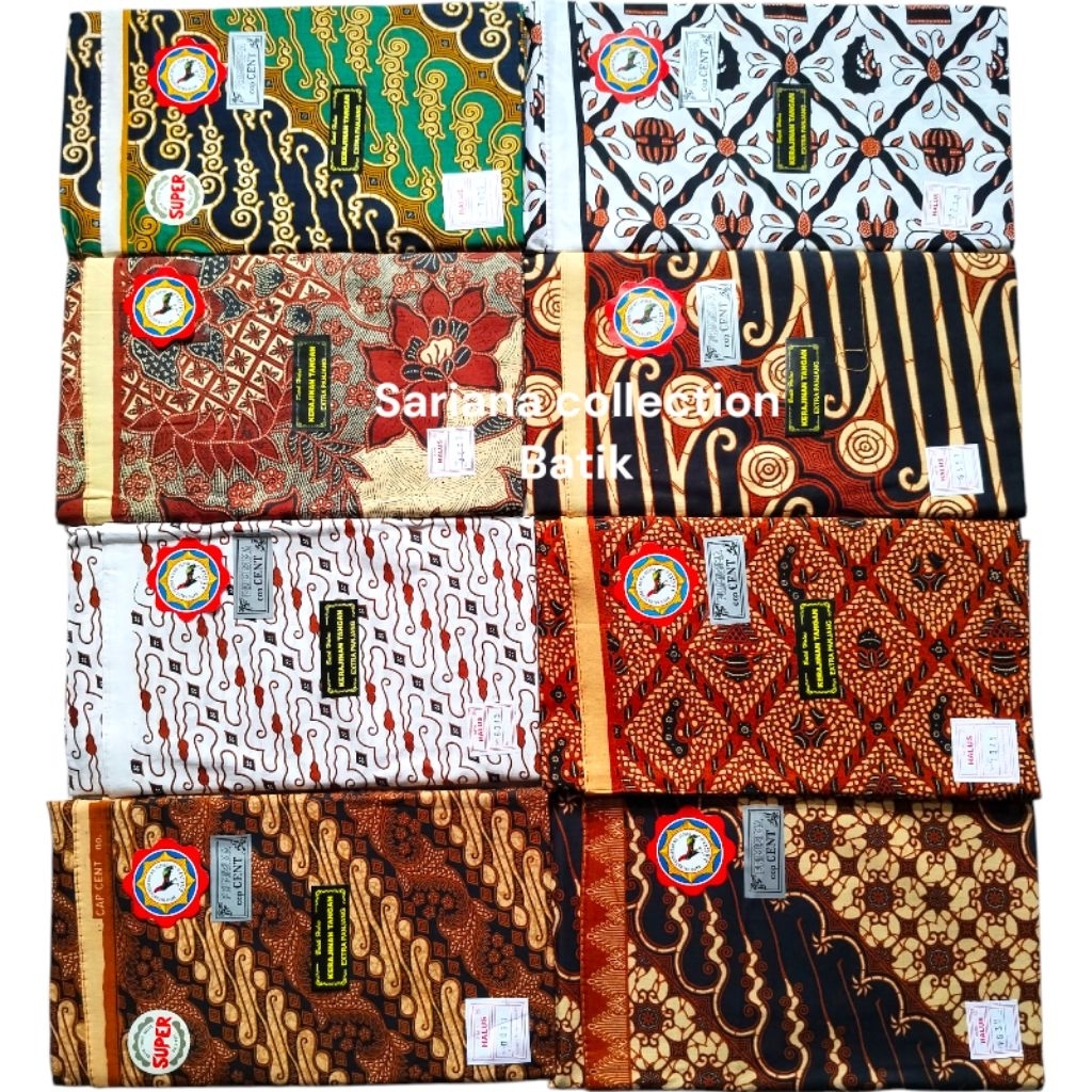 Kain Jarik Kebat Tapih Samping Panjang Batik Halus Spesial Cap Cent JAGO Jarit Ibu Melahirkan