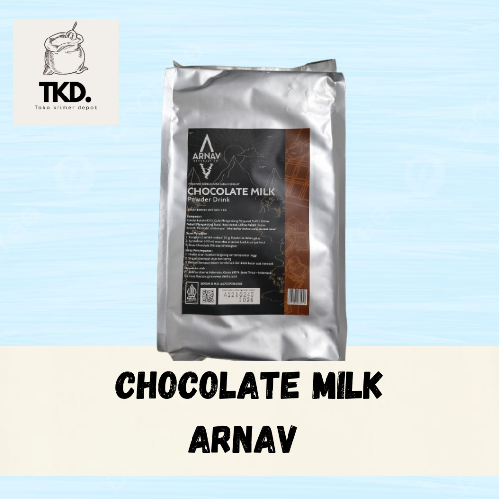 

Bubuk Minuman Chocolate Milk - Powder ARNAV DELIFRU Original 1kg