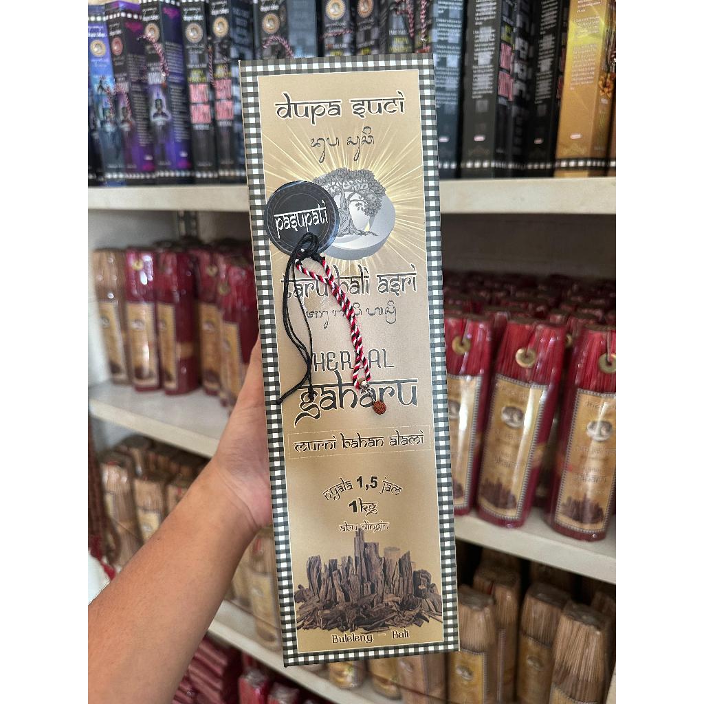 Tarubali - Dupa Herbal Gaharu Pasupati Untuk Membooster Menghalau Aura Negatif Dan Membersihkan Peka