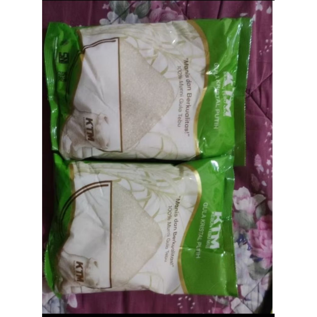 

Gula KTM kemasan 1 kgan (20 Kg)