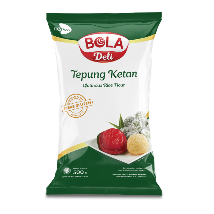 

Bola Deli Tepung Ketan Putih Gluten Free 500 Gram