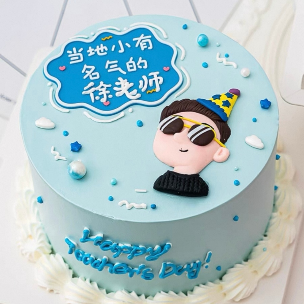 (HARGA 1PCS) CAKE TOPPER EDISI BOY AND GIRL BAHAN SILIKON CLAY tusukan dekorasi hiasan pajangan kue 