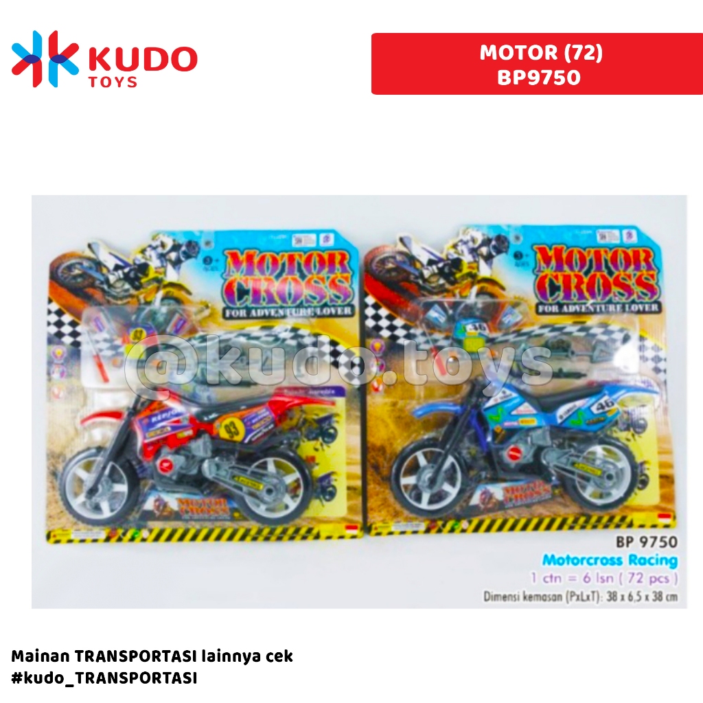 MAINAN ANAK MOTOR TRAIL BP9750 - MAINAN KENDARAAN