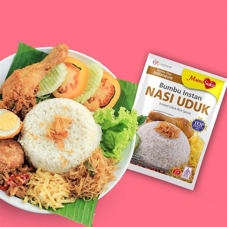 

Mama Suka Bumbu Instan Nasi Uduk 20gr 20 pcs / Bumbu Instan Nasi Uduk Mama Suka