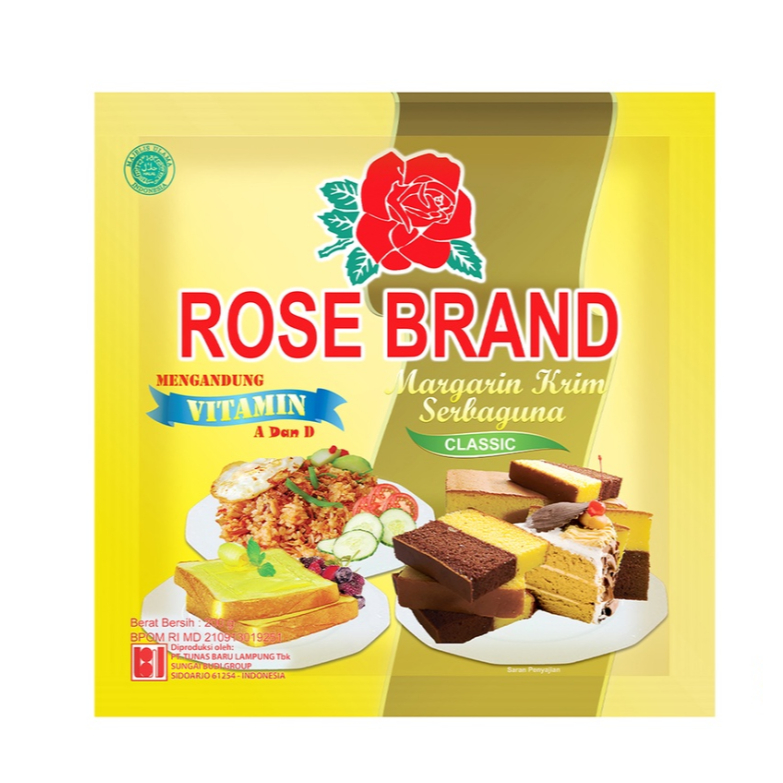 

ROSE BRAND MARGARINE 200G