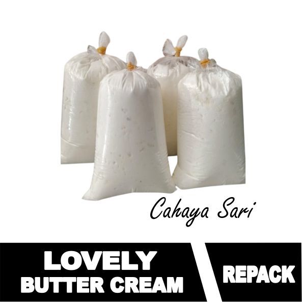 

BUTTER CREAM MERK LOVELY / KRIM DEKORASI KUE SIAP PAKAI KEMASAN 250G | 500G | 1 KILO