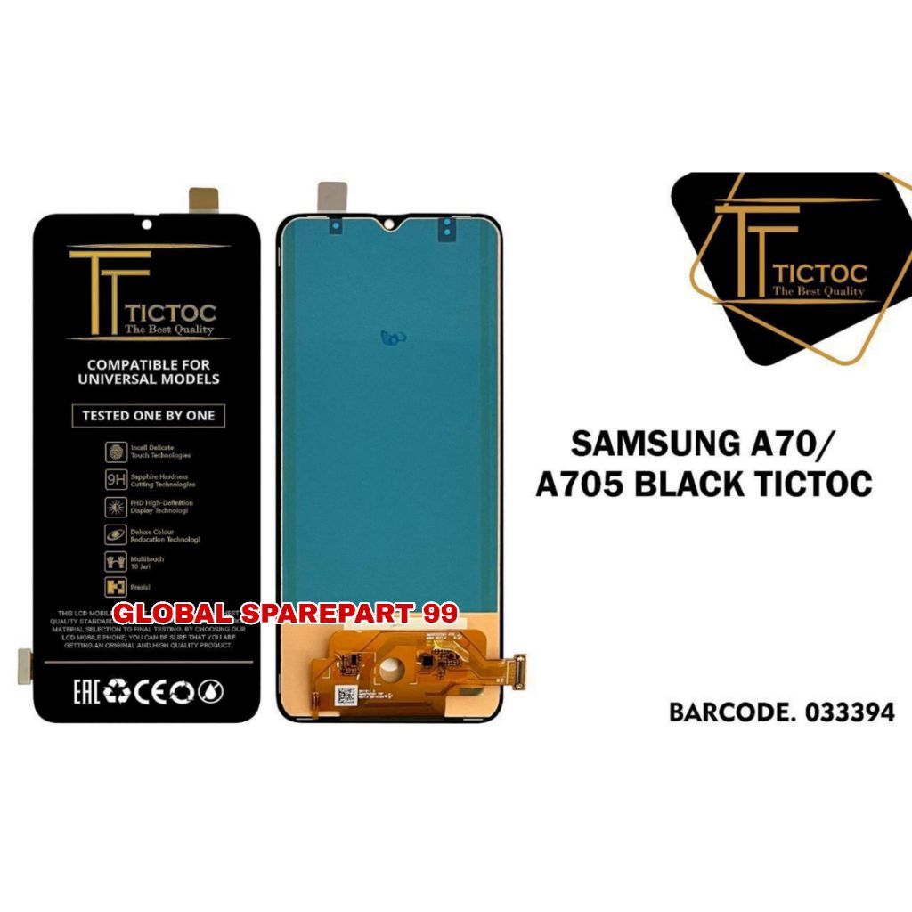 LCD SAMSUNG GALAXY A70 A705 (NOT FINGERPRINT) TICTOC