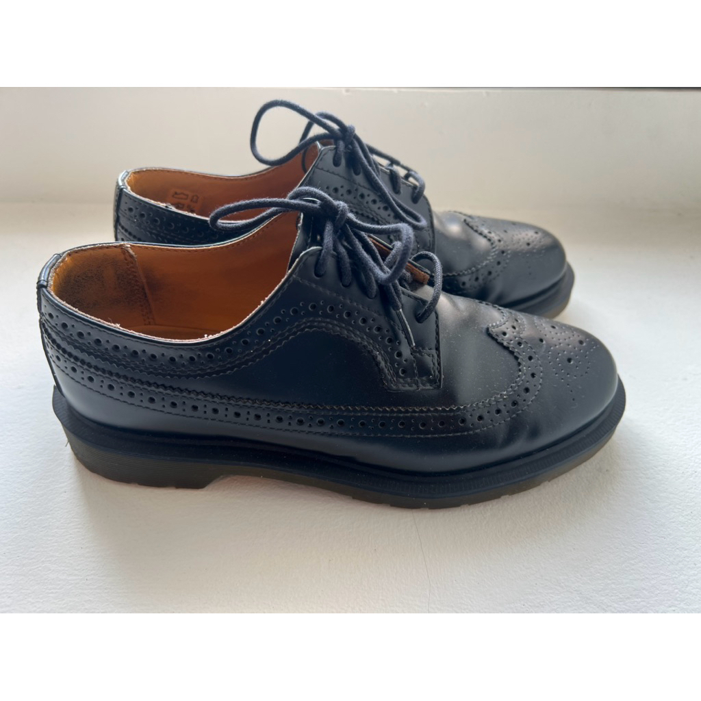 Dr Martens 3989 Leather Brogue Shoes size UK 6