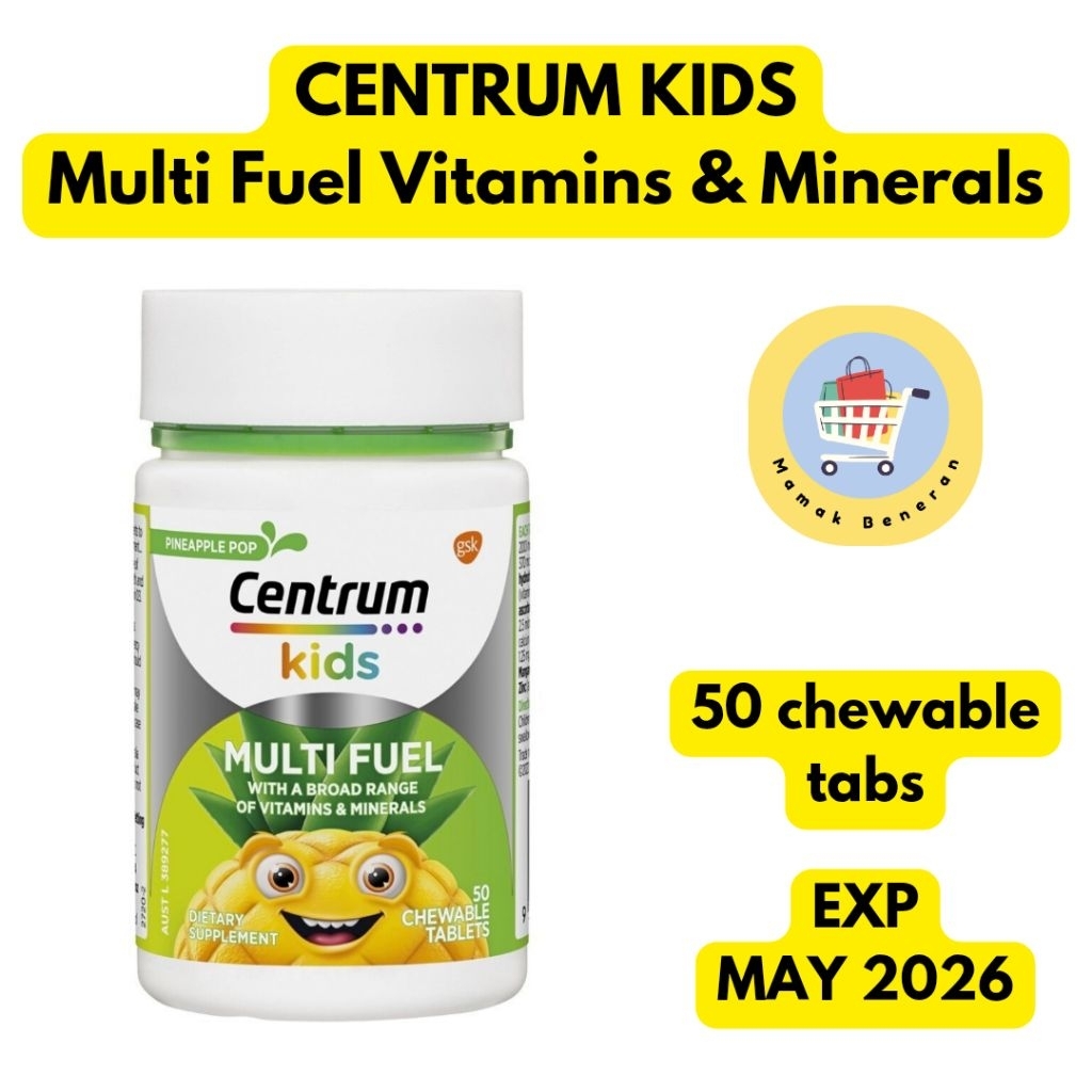 Centrum Kids Multi Fuel Vitamin & Mineral Suplemen Anak