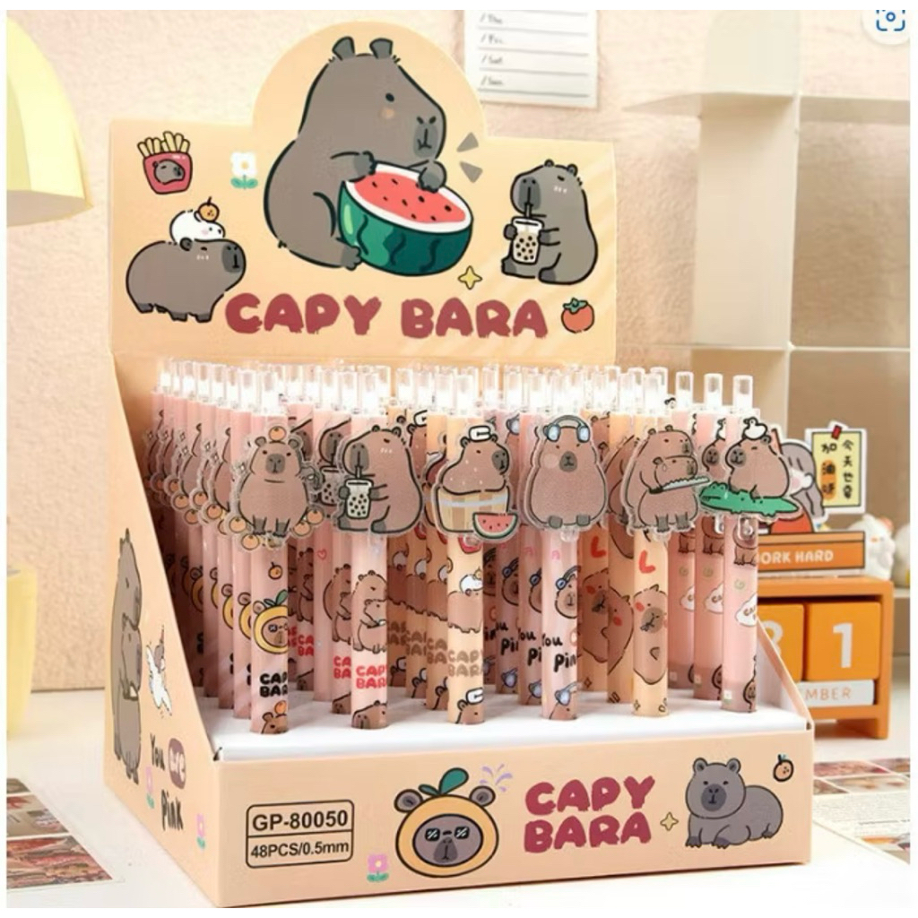

Pulpen Capybara Pen Rautan Boneka Capybara Alat Tulis Sekolah Dan Kantor