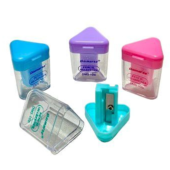 

SERUTAN SEGITIGA 1 LUBANG DMS-106 / SHARPENER TRIANGLE / SERUTAN MINI / SERUTAN LUCU / RAUTAN SEGITIGA / RAUTAN WARNA WARNI