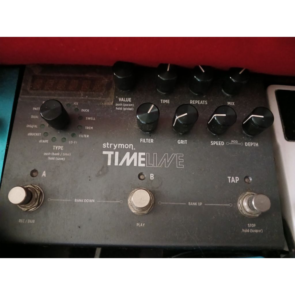 strymon timeline delay - efek delay - efek gitar delay - timeline strymon