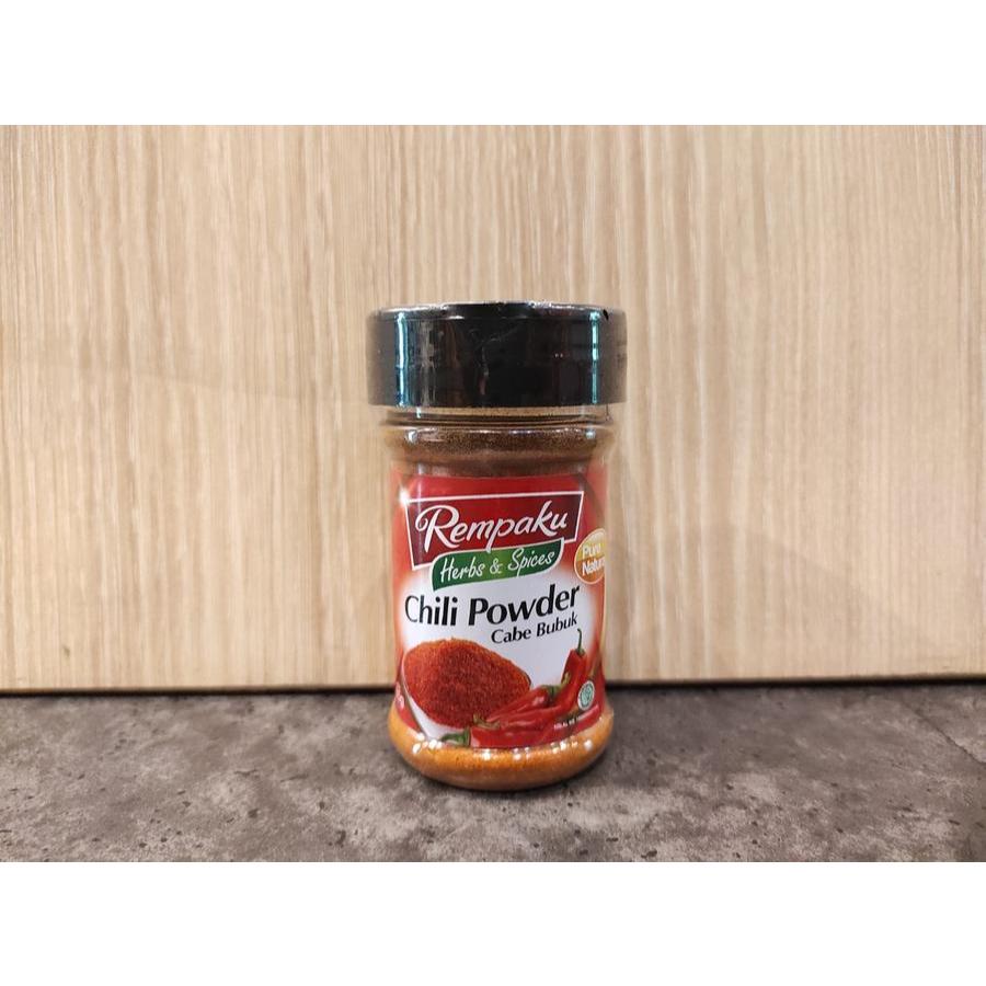 

Rempaku Chili Powder Cabe Merah Bubuk 65gr Halal Pure Natural cabe bubuk