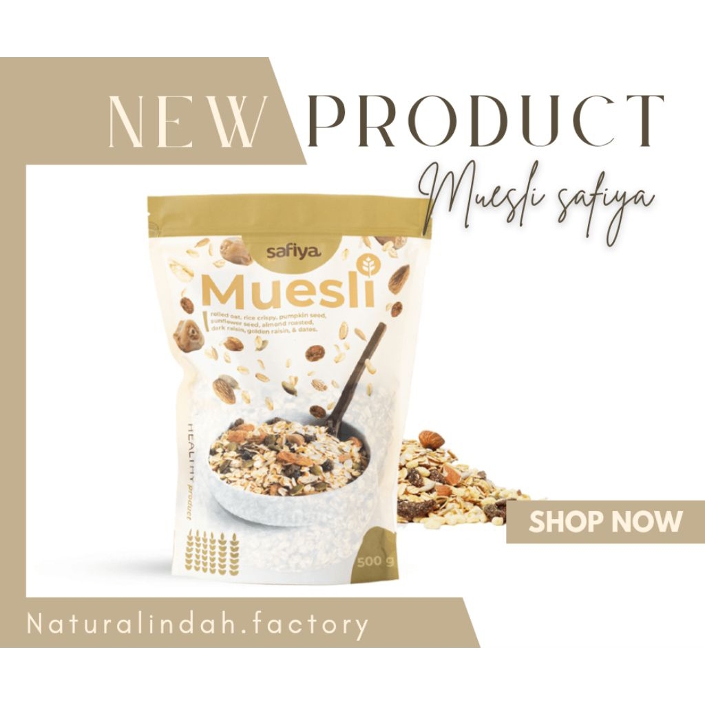 

MUESLI ORIGINAL SAFIYA 500GR
