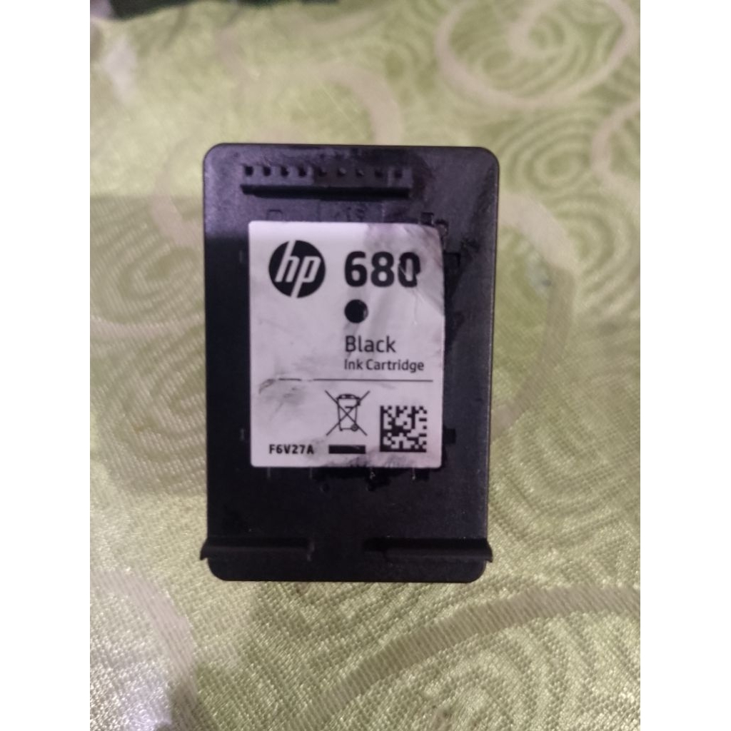 Tinta Cartridge Hp 680, X4E7AA Bekas