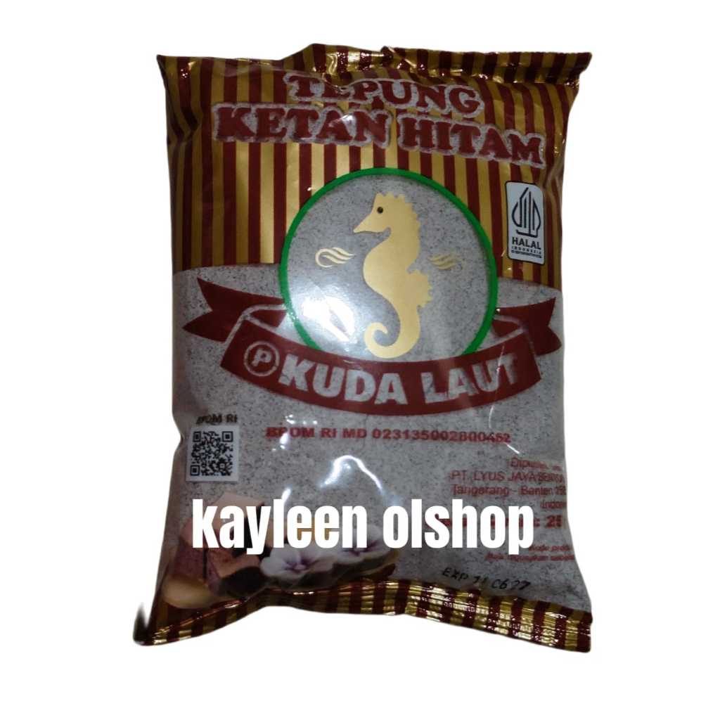 

Tepung Ketan Hitam 250gr Kuda laut Berkualitas Baik