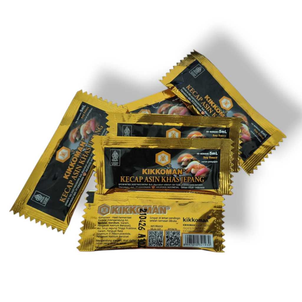 

-MTZ- KIKKOMAN Kecap Asin Khas Jepang 1pcs@5ml