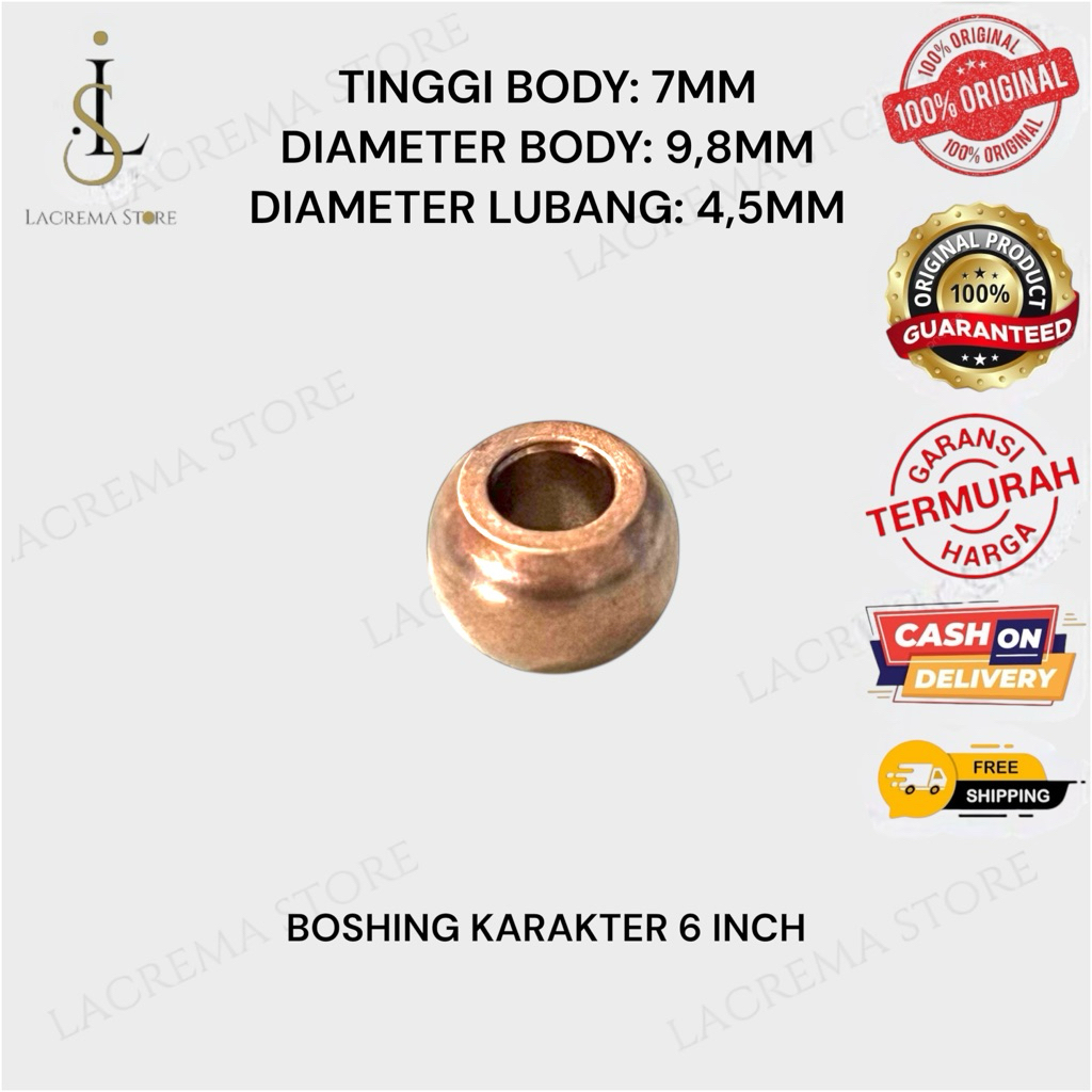 BOSHING BOS KIPAS KARAKTER 6 INCH