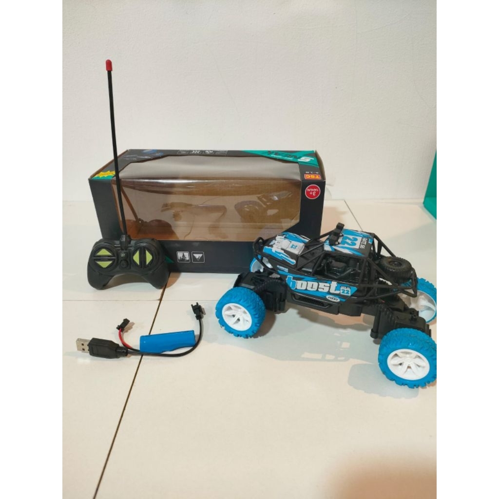 KIDZMANIA - MAINAN MOBIL REMOTE CONTROL JEEP / MAINAN REMOTE CONTROL MONSTER TRUCK (TRC-013)