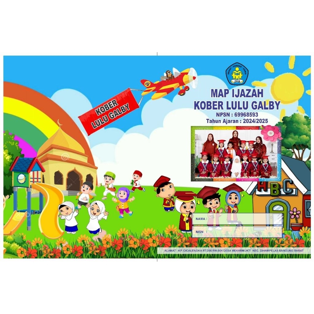

CETAK MAP PPDB TK/PAUD FULL COLOUR CUSTOM NAMA ALAMAT DAN LOGO SEKOLAH Ukuran A4