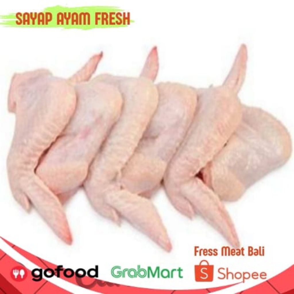 

Sayap ayam fresh - Sayap bersih berat 1kg/best chicken