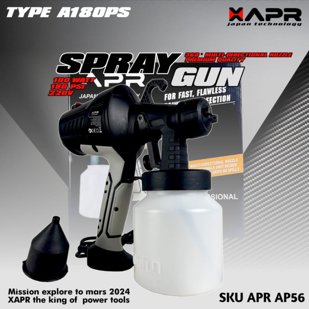 Spray gun APR JAPAN AP56 mesin semprot cat minyak dan cat tembok semua bisa