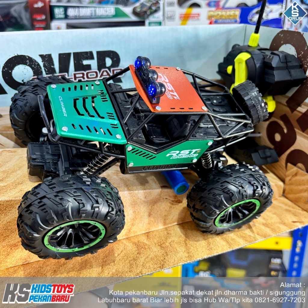 Mobil remote / Mobil RC Jeep off road RST ban karet