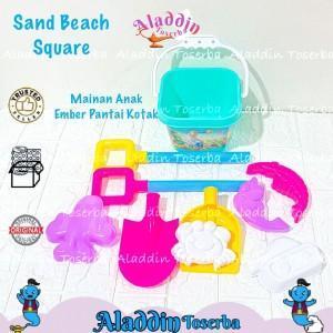 MAINAN ANAK [MX02] EMBER CETAKAN PASIR EMBER PANTAI KOTAK - EMBER PANTAI KOTAK - SAND BEACH TOYS