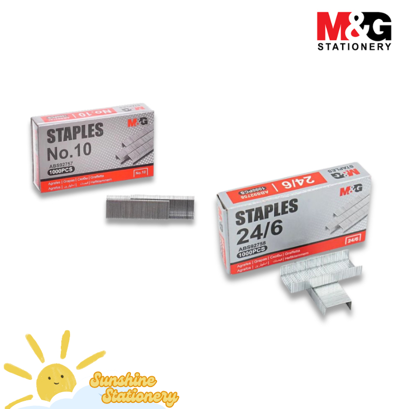

[PAK] M&G Neces Refill Stapler Isi Staples No 10 24/6