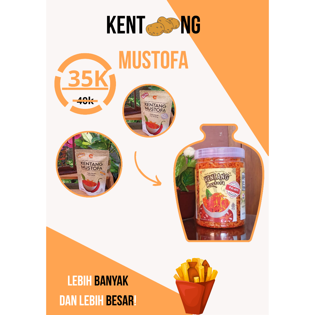 

Mustofa | Kentang Untuk Teman Makanmu