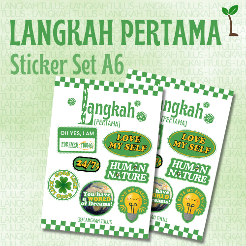 

Sticker Sheet A6 - Selflove Affirmation Stiker Lucu