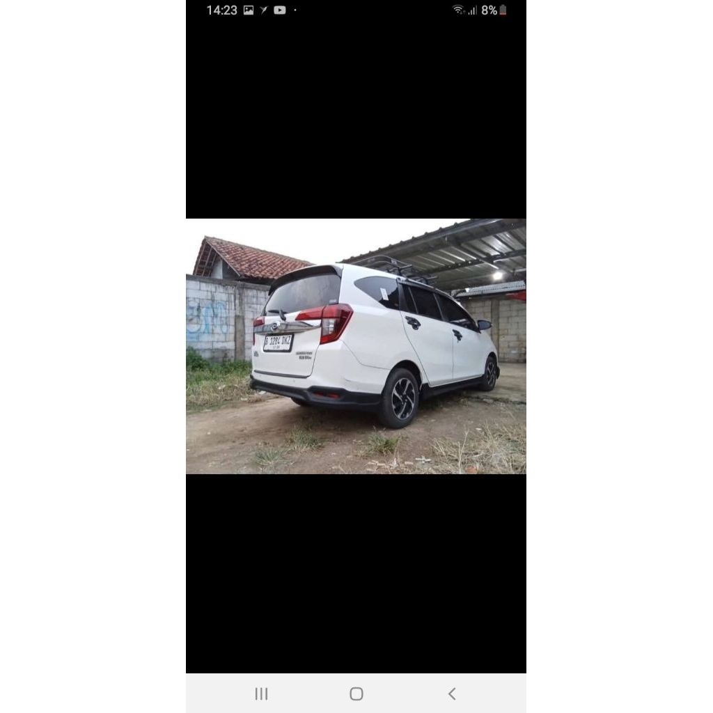 bodykit calya/sigra belakang venturer