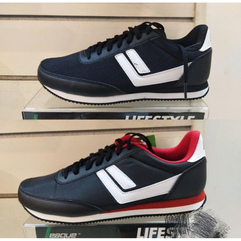 Sepatu League Legas Hitam Sanchez La M Original Sneakers Unisex Lifestyle promo murah