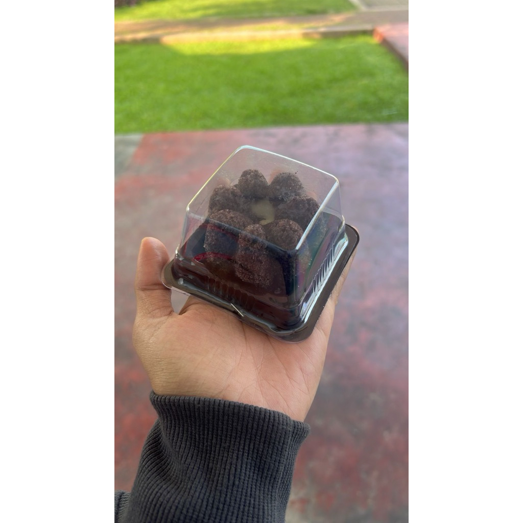 

Bolu Ketam Hitam Keju Lumer Size Mini