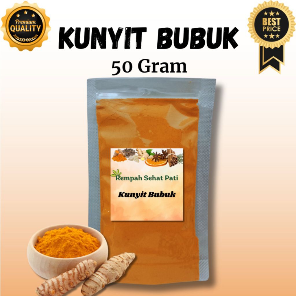 

KUNYIT BUBUK 50 GRAM // ASLI KUNYIT 100%