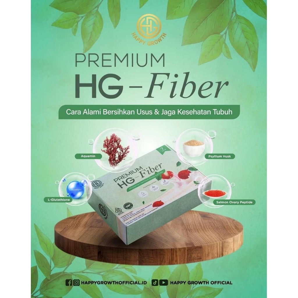 HG FIBER PREMIUM DOKCAY HAPPY GROWTH