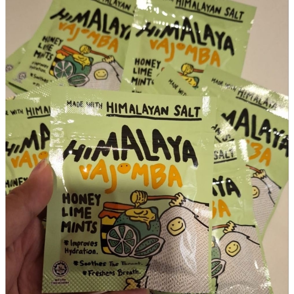 

Himalaya Salt Permen DUO Flavour (Honey lime + Actiwoosh pink)
