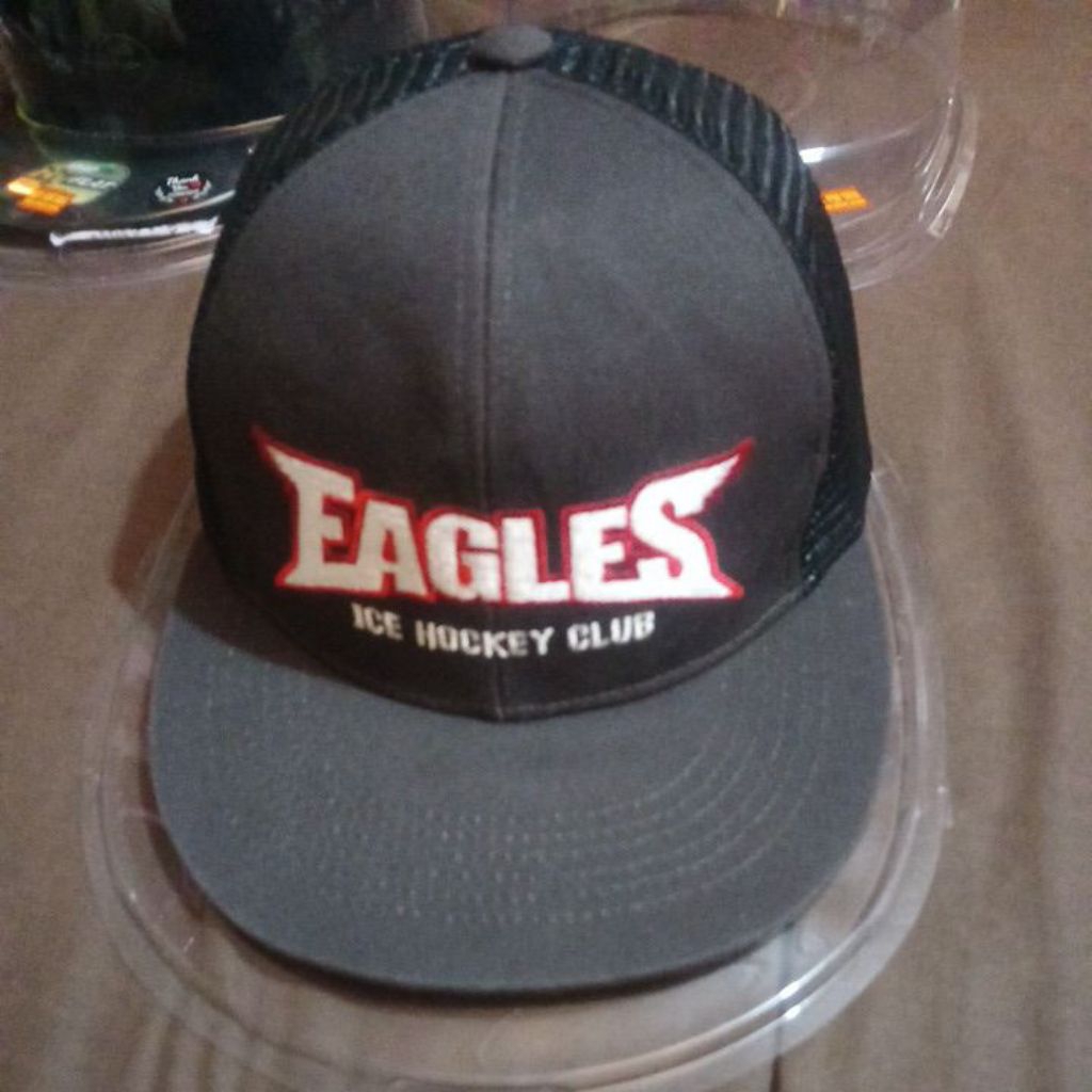 topi snapback eagles hockey trucker