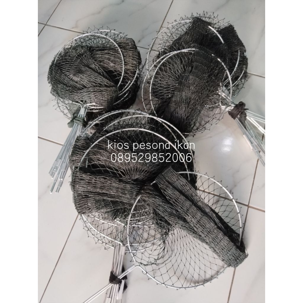 kerumbu / koja / bubu ikan rajut 120cm