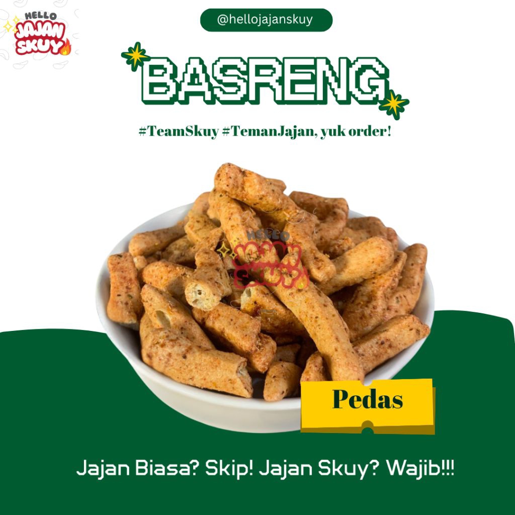 

STIK BASRENG by JajanSkuy 200gram