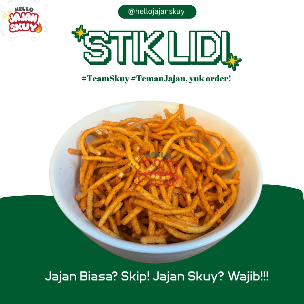 

STIK LIDI by JajanSkuy 200gram