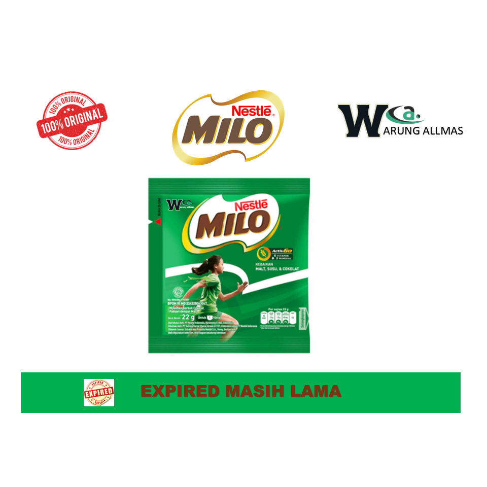 

Milo Susu Coklat Kemasan 22g