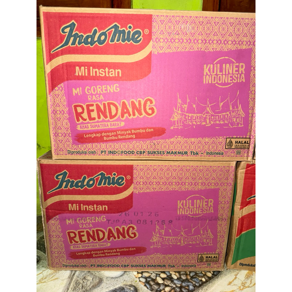 

INDOMIE RENDANG MIE 1 DUS ISI 40 PCS